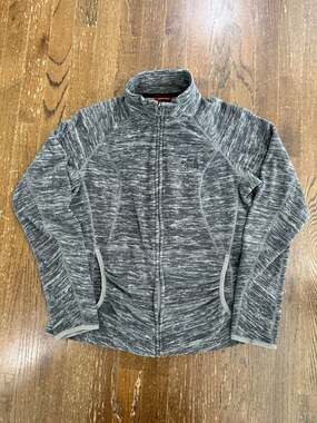 The North Face Women's Crescent Full Zip Heathered Fleece Jacket